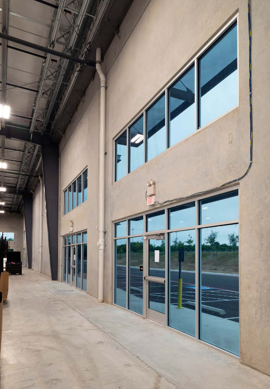 Commercial work performed by MCS Glass - Apple White Building